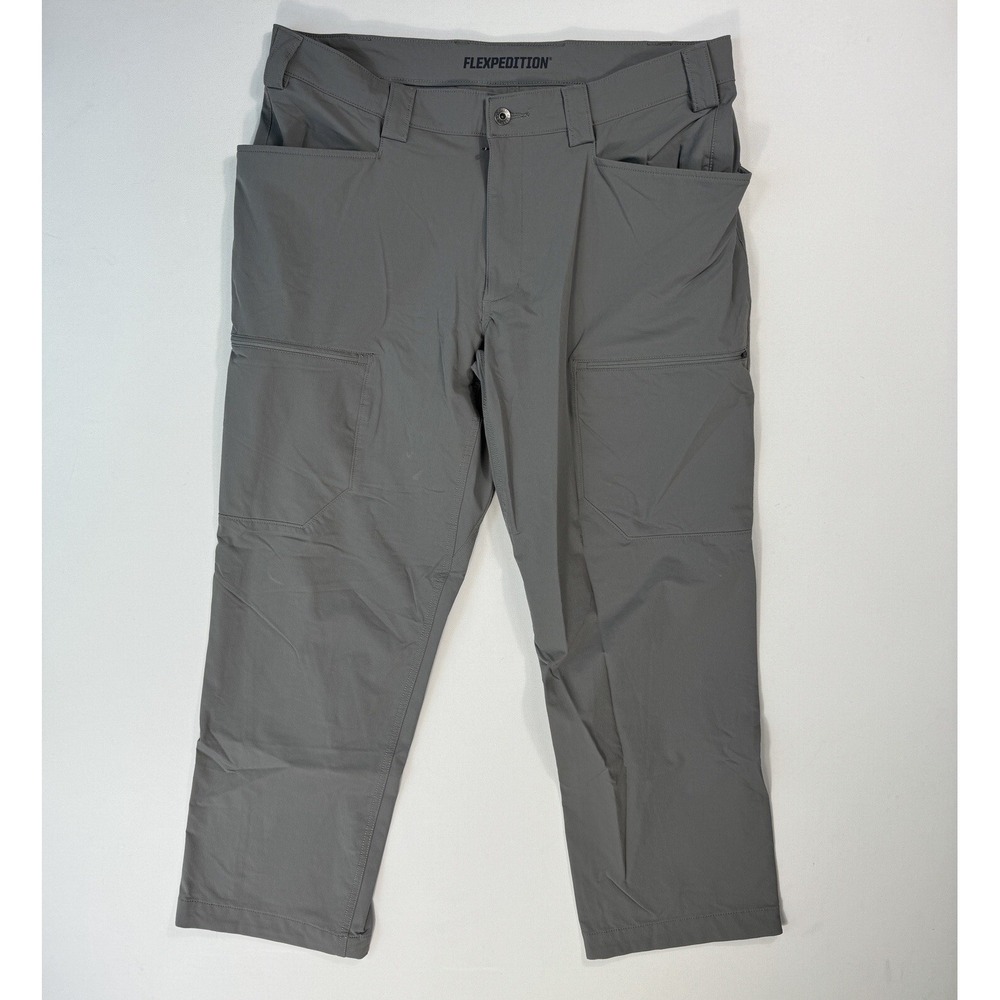 Duluth Trading Pants Men 38x30 (38x29) Cargo Flexpedition Nylon Stretch Hiking